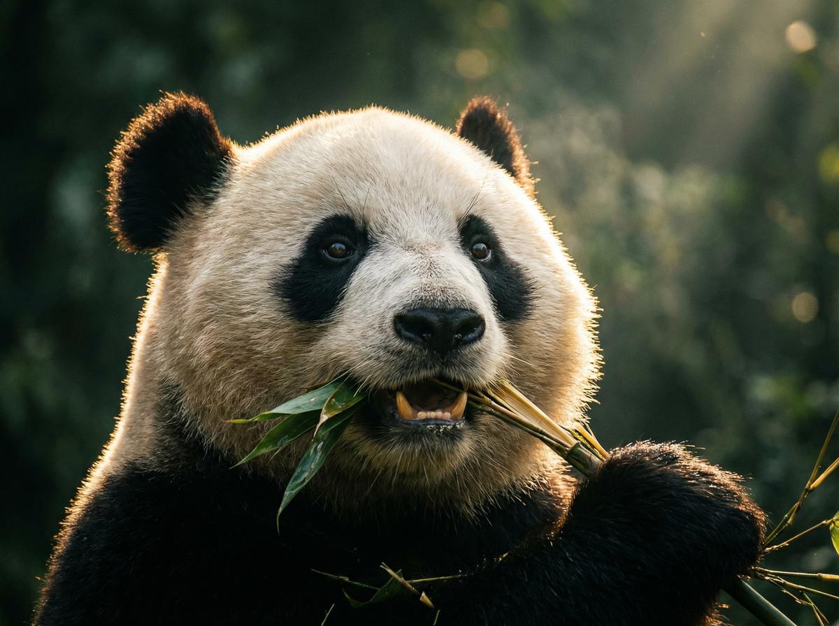 午夜大片精选熊猫吃竹